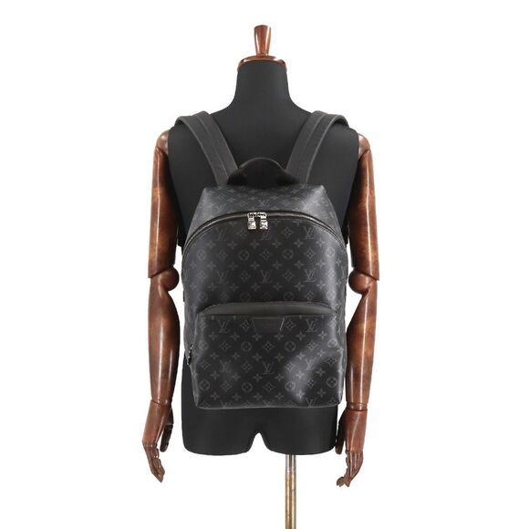 Louis Vuitton Monogram Eclipse Backpack Rucksack Black - Picture 7 of 7